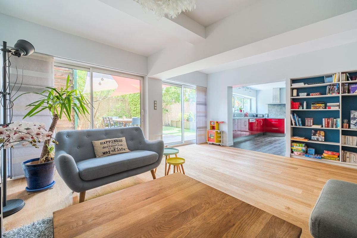 Apt T5 Renove Avec Bureau Jardin Et Parking En Centre Ville Toulouse Exterior foto